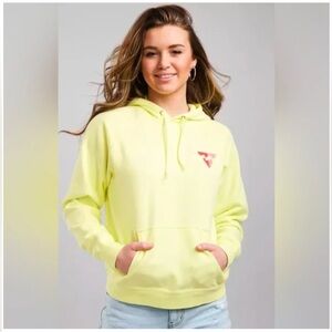 Billabong Women's Yellow Hoodie Size S
